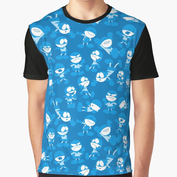 Snap Pattern Graphic T-Shirt
