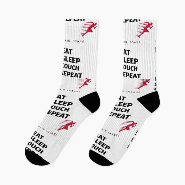 Item preview, EAT, SLEEP, COUCH, REPEAT, FIT MEME, WORKOUT, designed and sold by R B Chrystal.