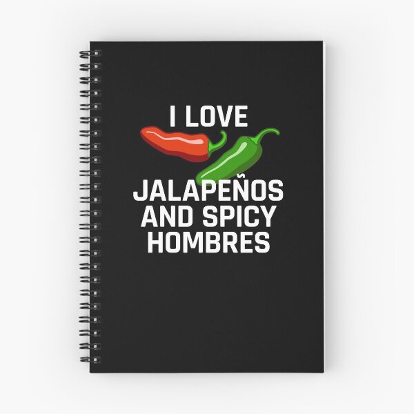 Item preview, I Love Jalapeños and Spicy Hombres designed and sold by ClickForMore.