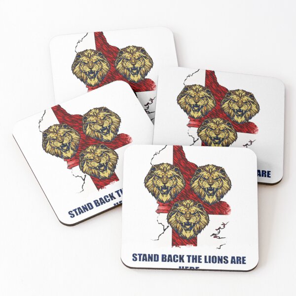 Item preview, England Euro 2021 Lions designed and sold by FullThrottleLif.
