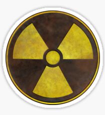 Radioactive Fallout Symbol - Nerd Science Sticker