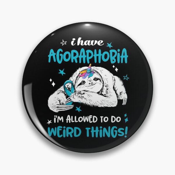 Item preview, I have Agoraphobia i'm allowed to do Weird Things designed and sold by ElizabethS809.
