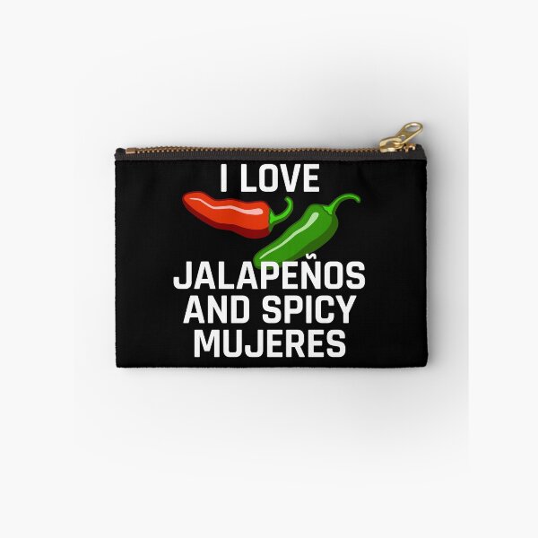 Item preview, I Love Jalapeños and Spicy Mujeres designed and sold by ClickForMore.
