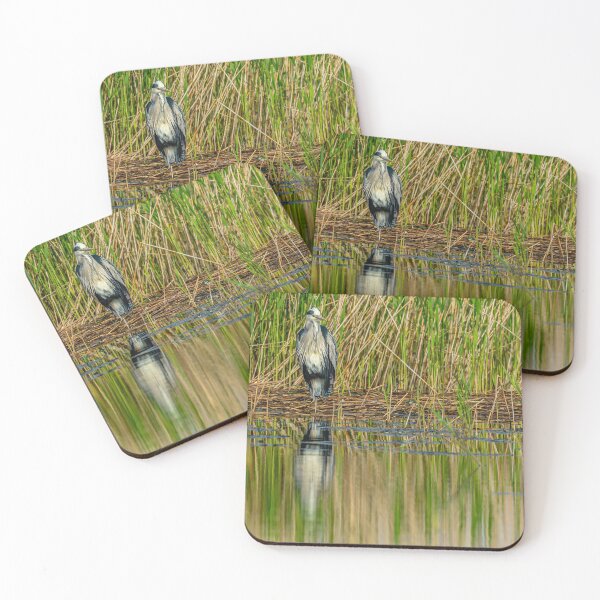 Item preview, Heron reflections designed and sold by Dalyndigital Photography.