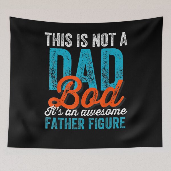 Item preview, Mens Not A Dad Bod Cool Funny Fathers Day Daddy Gag Gift  designed and sold by mchargue12.