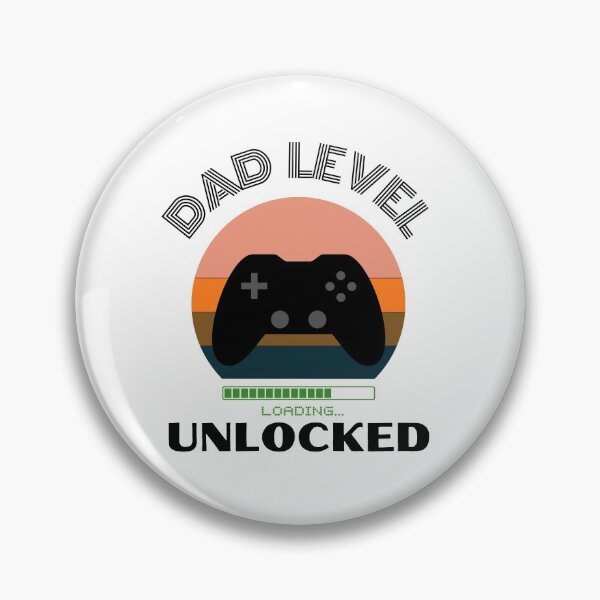 Item preview, Dad Level Unlocked Sunset Controller designed and sold by MagicArtworks.