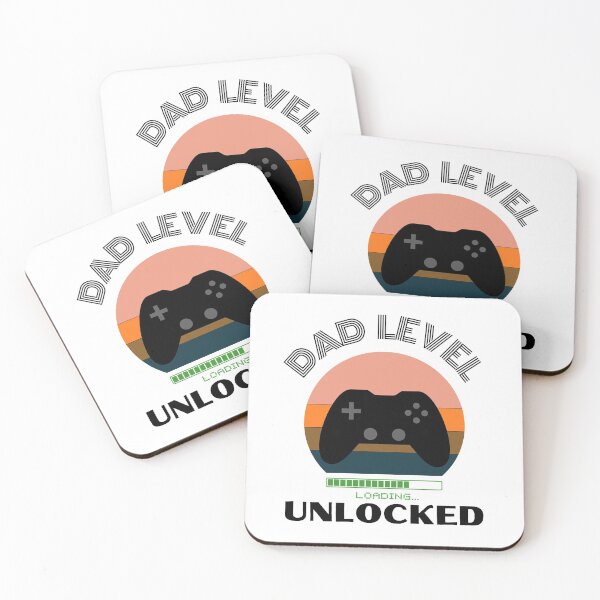 Item preview, Dad Level Unlocked Sunset Controller designed and sold by MagicArtworks.