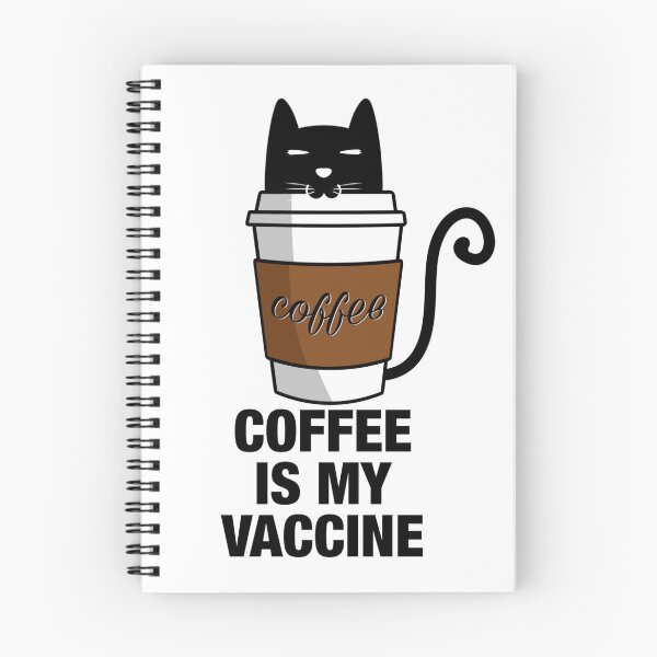 Item preview, coffee cat : coffee is my vaccine designed and sold by Green-z.