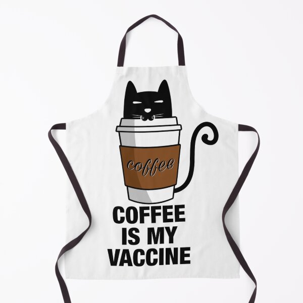 Item preview, coffee cat : coffee is my vaccine designed and sold by Green-z.