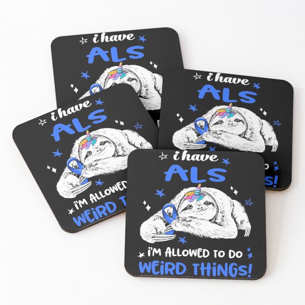 Item preview, I have ALS i'm allowed to do Weird Things designed and sold by ElizabethS809.