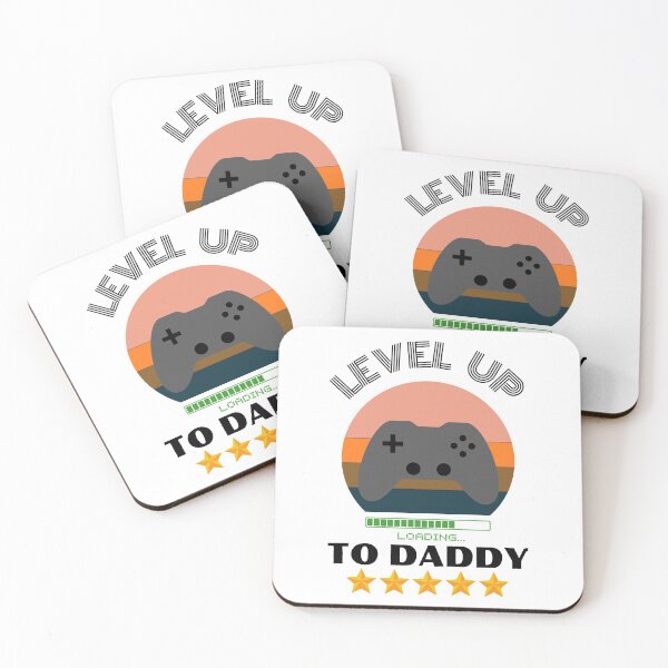 Item preview, Level Up To Daddy Sunset Controller  designed and sold by MagicArtworks.