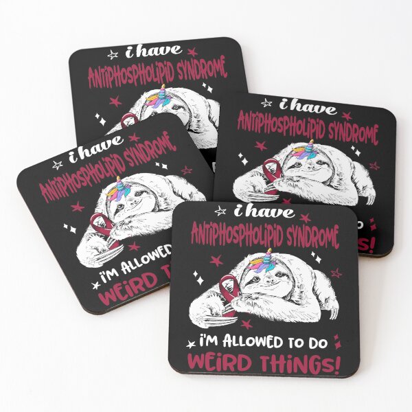 Item preview, I have Antiphospholipid Syndrome i'm allowed to do Weird Things designed and sold by ElizabethS809.