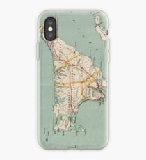 Vintage Map of Martha's Vineyard (1917) iPhone Case