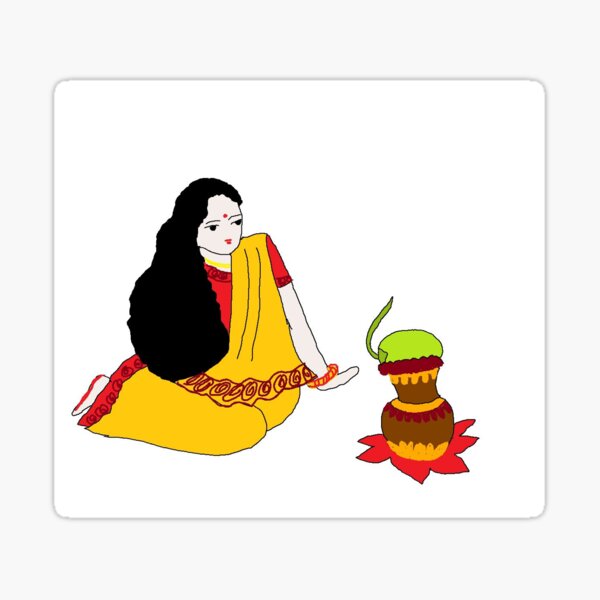 Puja Sticker