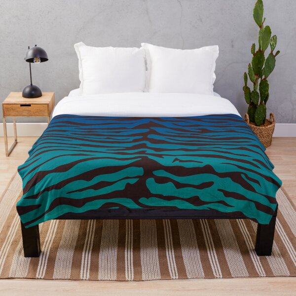 Item preview, Blue Tiger print designed and sold by sapiensart.