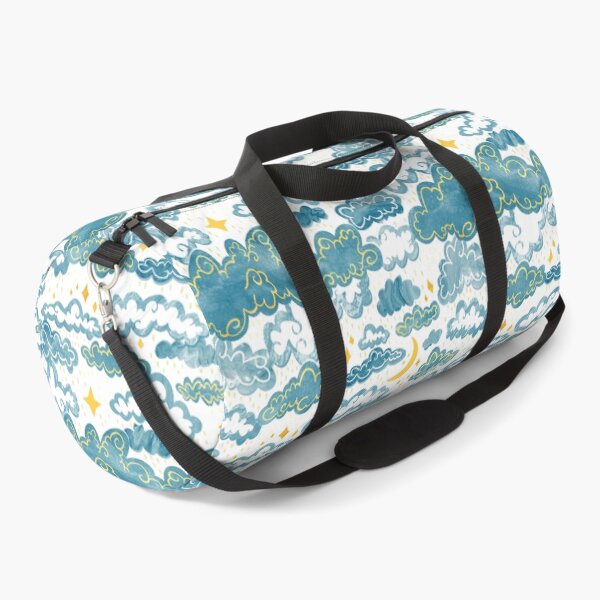 Item preview, Starry Rainclouds - Grey Blue designed and sold by TigaTiga.
