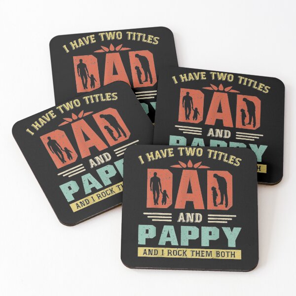 Item preview, Mens I Have Two Titles Dad And Pappy Funny Fathers Day Gift  designed and sold by mchargue12.