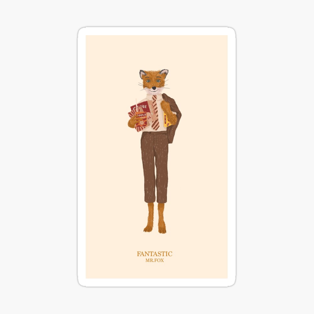 fantastic mr fox birthday card