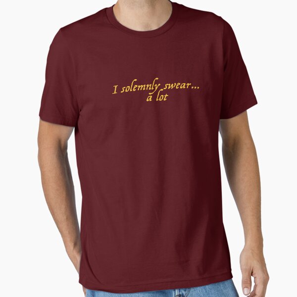 Item preview, I Solemnly Swear ... A Lot (Yellow)  designed and sold by askaydesigns.