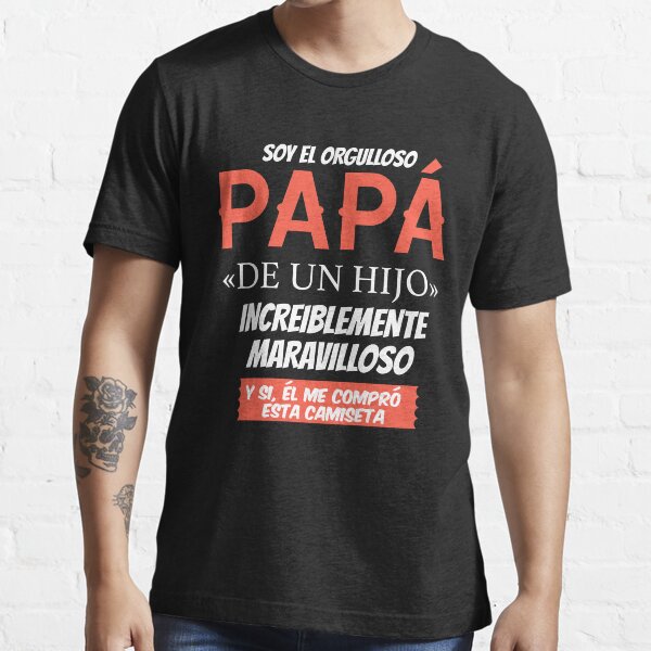 camisetas personalizadas padre e hijo