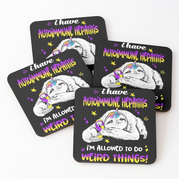Item preview, I have Autoimmune Hepatitis i'm allowed to do Weird Things designed and sold by ElizabethS809.