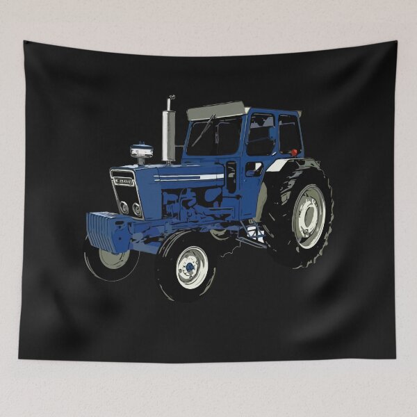 Item preview, old ford tractor blue designed and sold by whatsyokidswear.