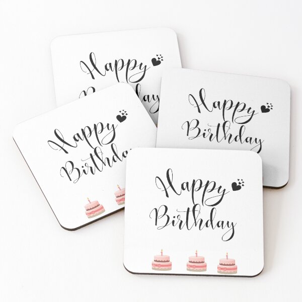 Item preview, Happy Birthday greeting cards, mugs and stickers designed and sold by Girlbossvibes.