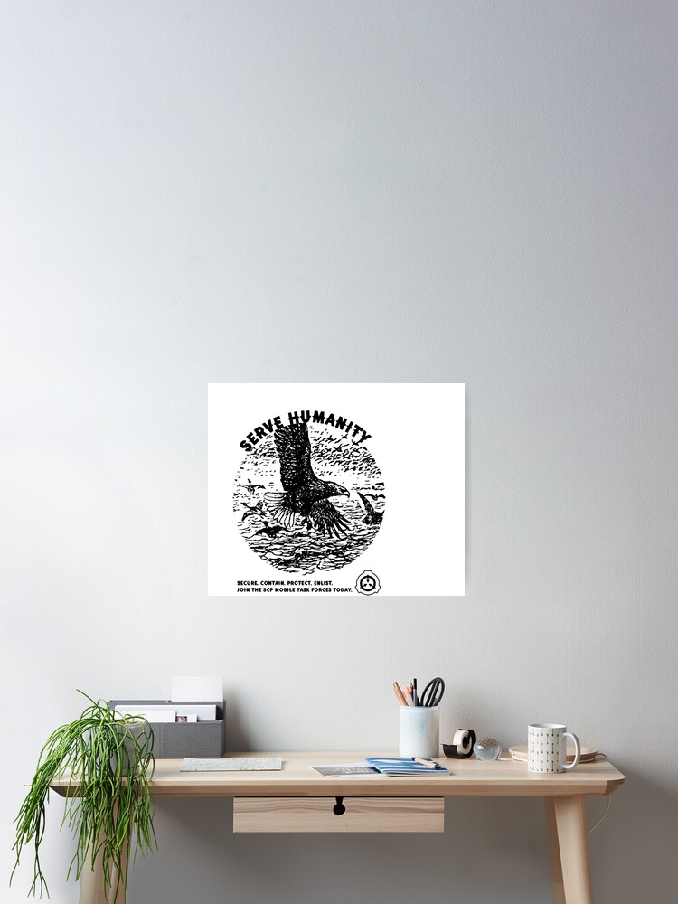 SCP: Now hiring Art Print for Sale by vandalmakesstuf