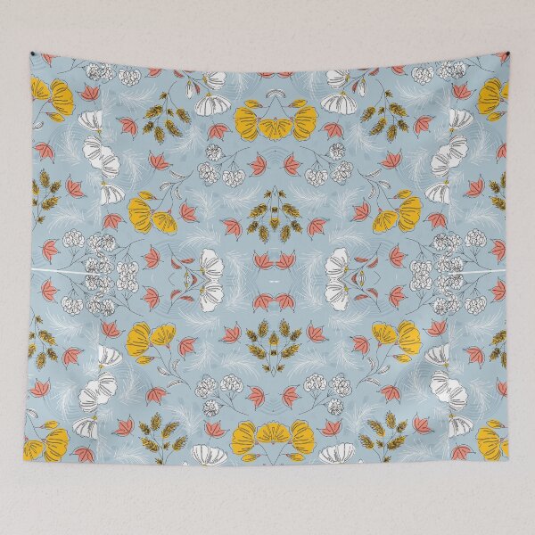 Item preview, Flowy Floral Leggings, throw pillows, t-shirts and many more designed and sold by hellonitish.
