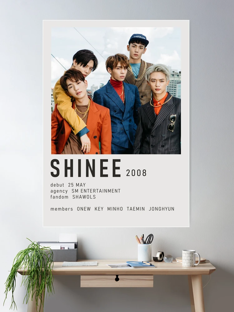 SHINee FROM NOW ON ポスター SHINee、初のベストアルバム「SHINee THE BEST FROM NOW ON