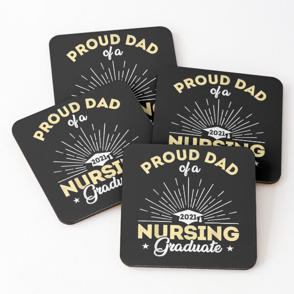 Item preview, Proud Dad Of A 2021 Nursing Graduate College Graduation Gift  designed and sold by mchargue12.