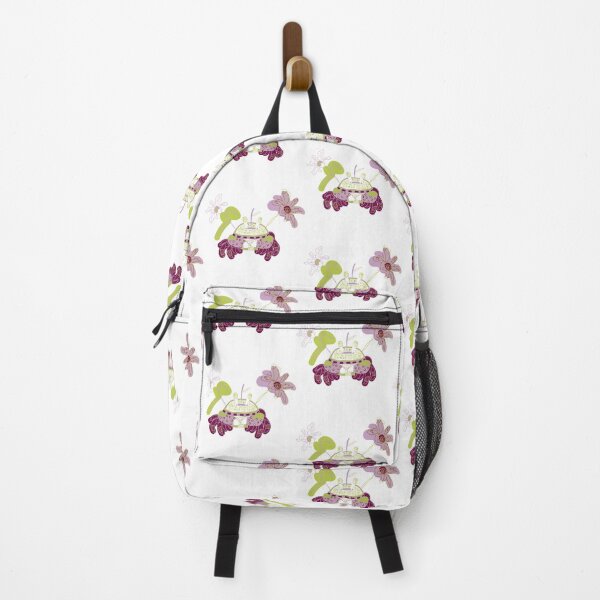 Item preview, Violet botanical crab designed and sold by ArtinaStudio.