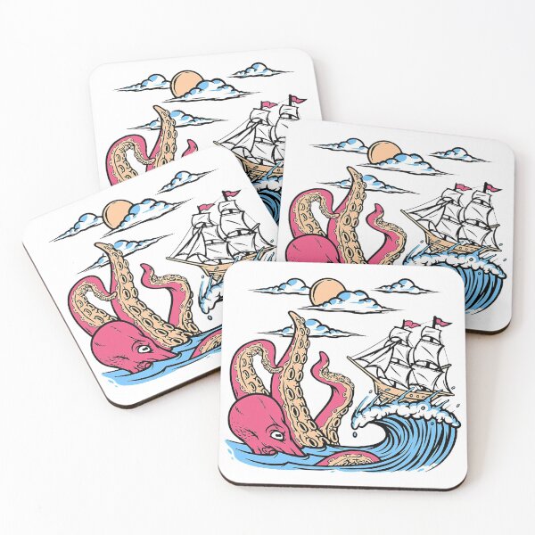 Item preview, Attack of the Kraken designed and sold by OtterFactory.