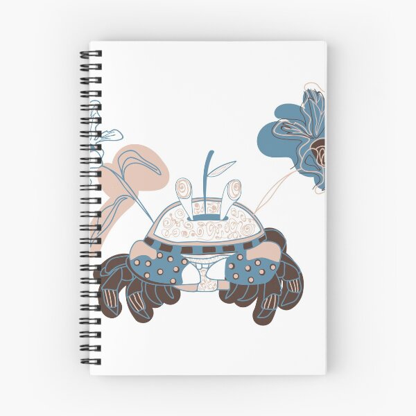 Item preview, Botanical crab designed and sold by ArtinaStudio.