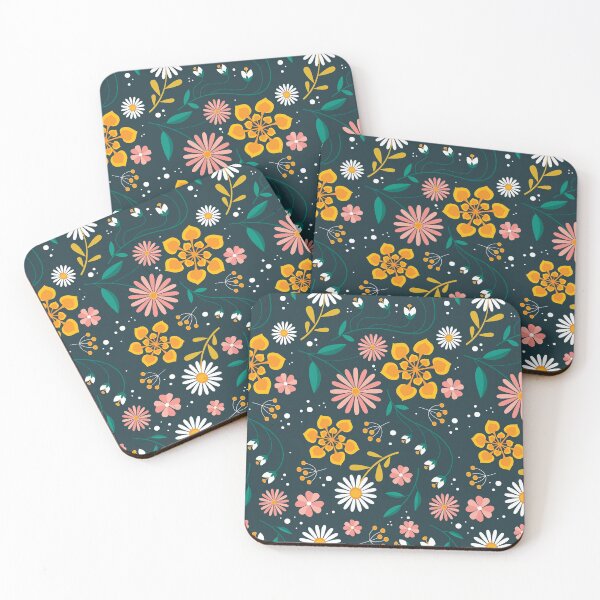 Item preview, Flowy Floral Throw blankets, throw pillows, t-shirts and many more designed and sold by hellonitish.