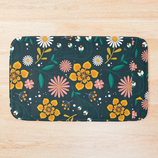Item preview, Flowy Floral Throw blankets, throw pillows, t-shirts and many more designed and sold by hellonitish.