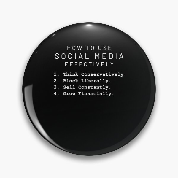 Artikelvorschau, How To Use Social Media Motivational Growth Conservative Gift entworfen und verkauft von mchargue12.