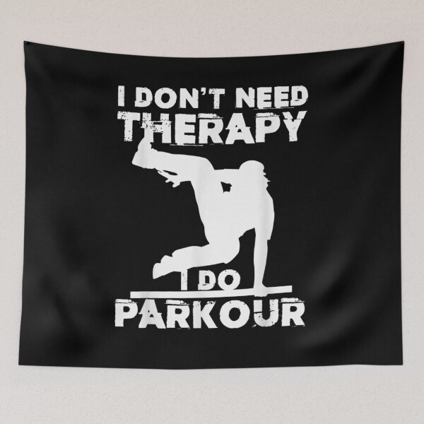 Item preview, I Don't Need Therapy I Do Parkour Outfit Funny Free Running Gift  designed and sold by mchargue12.