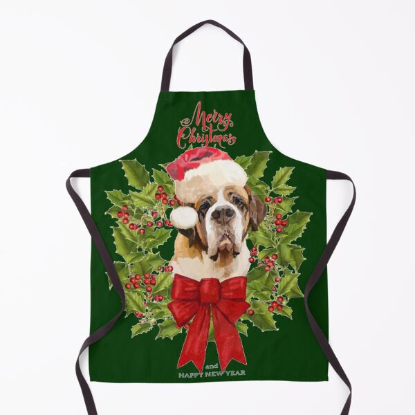 Item preview, St Bernard - Lola - Merry Christmas designed and sold by 3leggeddogg.