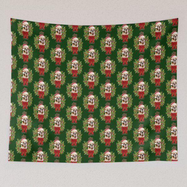 Item preview, St Bernard - Lola - Merry Christmas  designed and sold by 3leggeddogg.