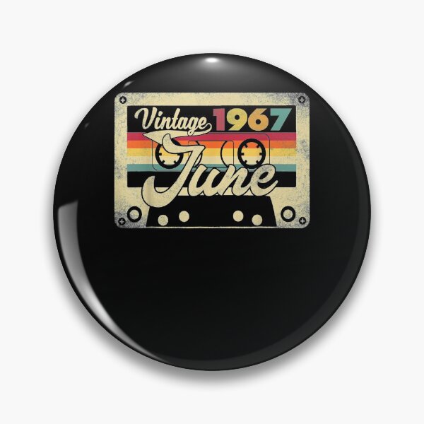 Item preview, Vintage June 1967 54th Birthday 54 Years Old Retro Cassette Gift  designed and sold by mchargue12.