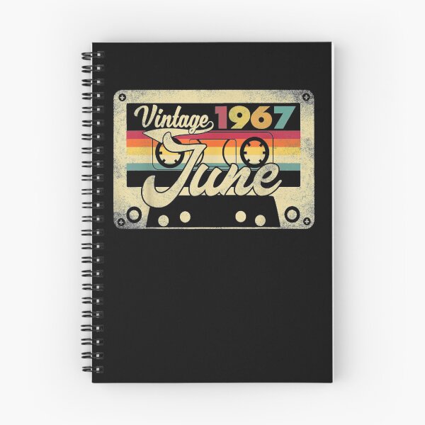 Item preview, Vintage June 1967 54th Birthday 54 Years Old Retro Cassette Gift  designed and sold by mchargue12.