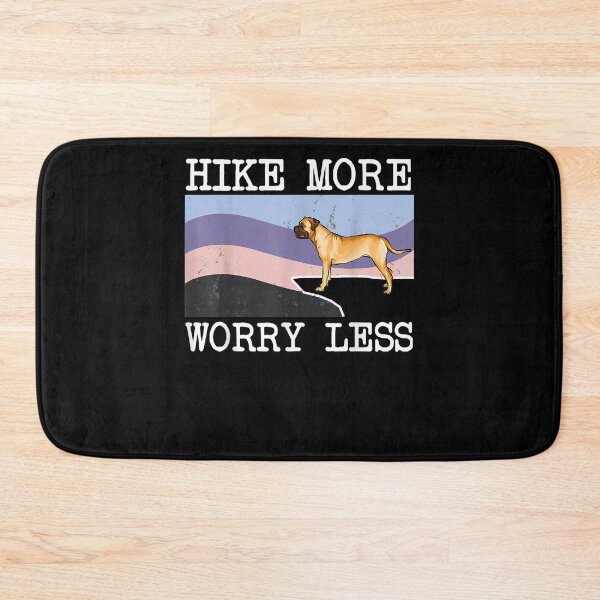 Item preview, Bullmastiff Hike More Worry Less Graphic Hiking Gift  designed and sold by mchargue12.