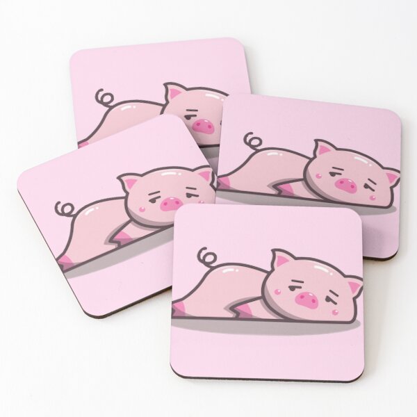 Item preview, cute bored pig designed and sold by sirineab.