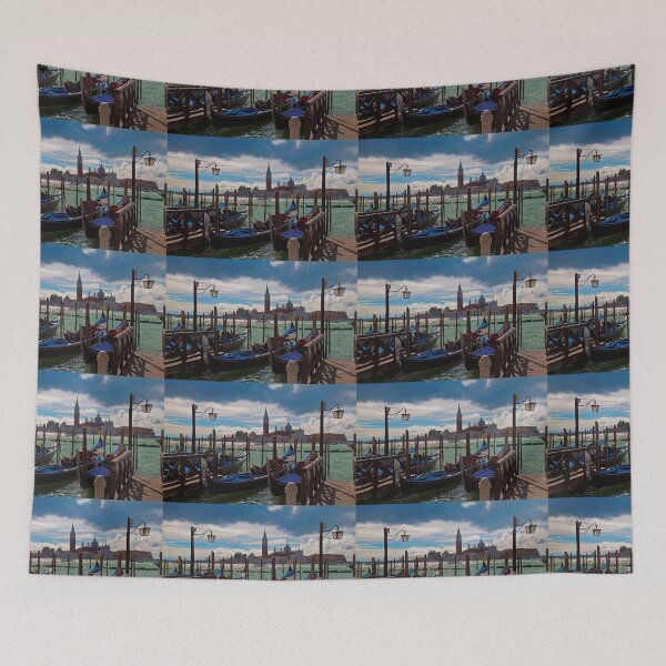 Item preview, Italy. Venice. Gondalas with San Giorgio Maggiore Church in the background. designed and sold by vadim19.