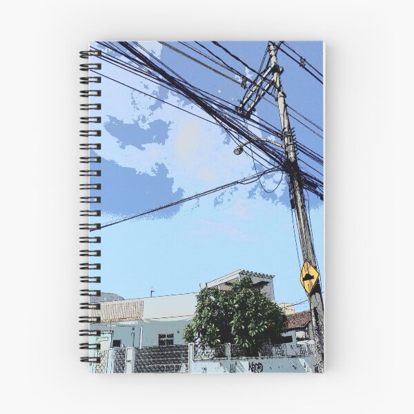 Item preview, Utility Pole Colorful in Rio de Janeiro designed and sold by RioCariocaClub.