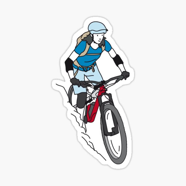 ¡Bici! Yeahhh Pegatina