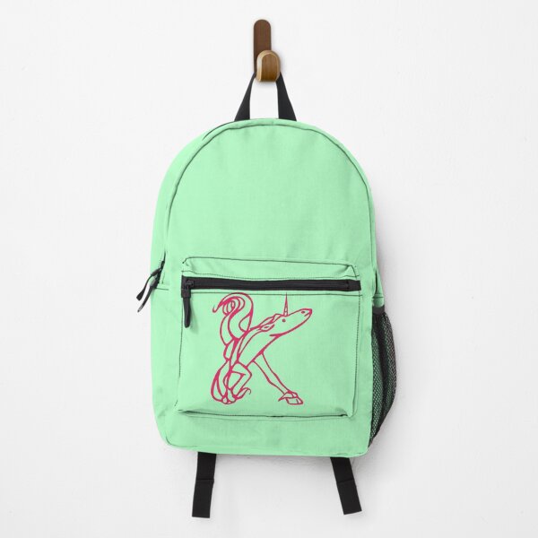 Item preview, Unicorn Initial Monogram K designed and sold by Rajeev  Singh.