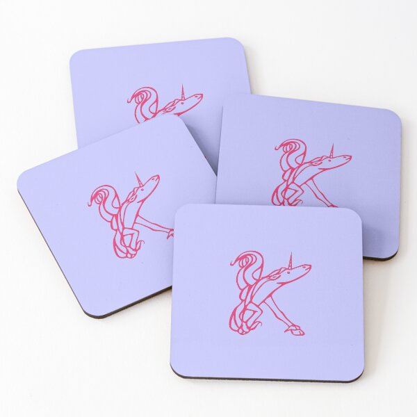 Item preview, Unicorn Initial Monogram K designed and sold by Rajeev  Singh.