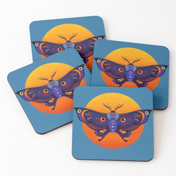 Item preview, All seeing moth designed and sold by Hannah Hibbert.
